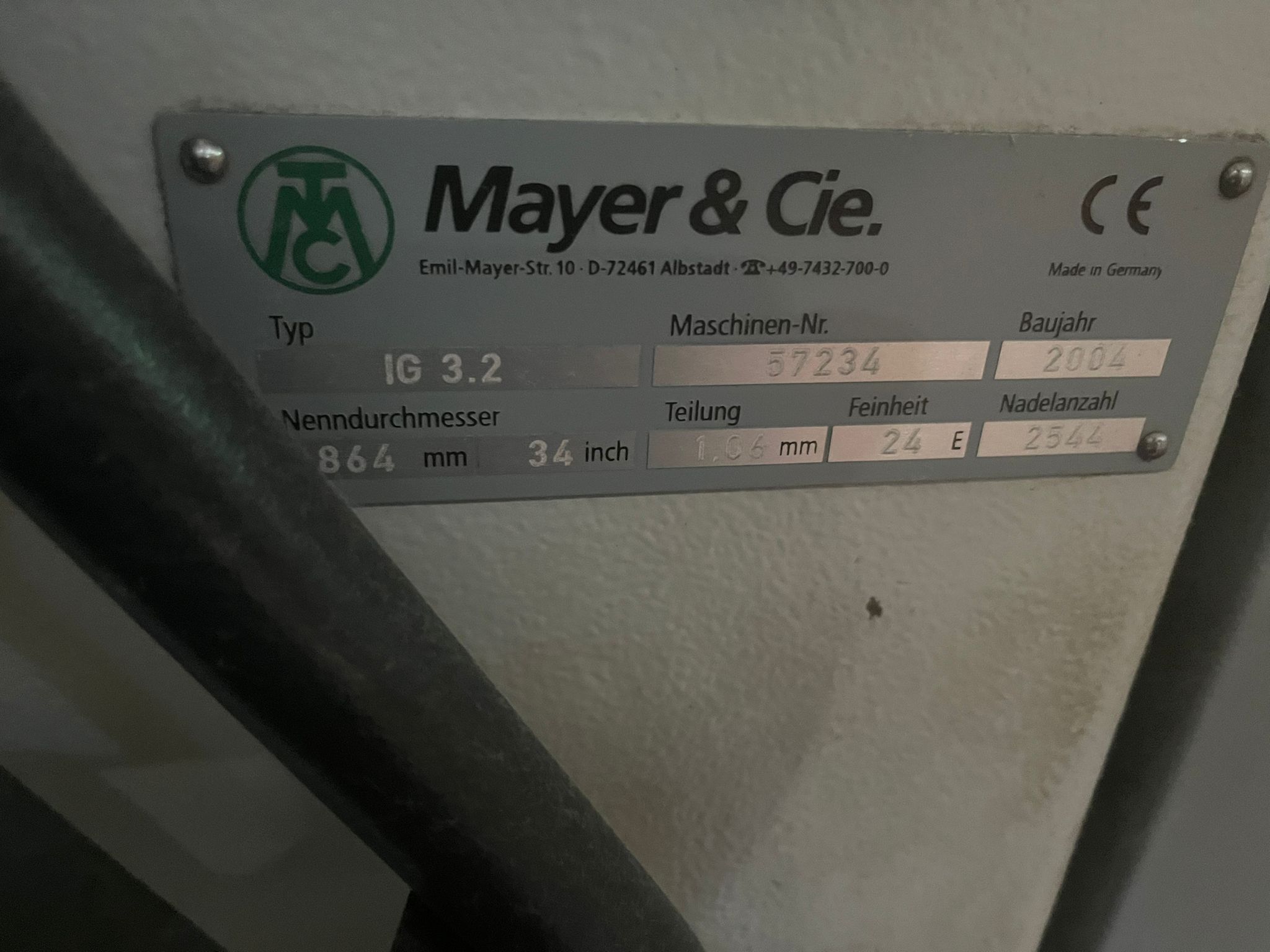 Mayer IG Interlock Machine